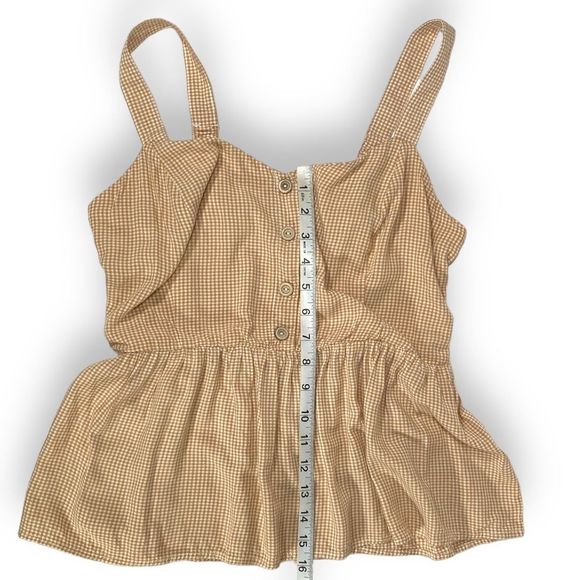 Japna checkered blouse size M - Picture 4 of 5